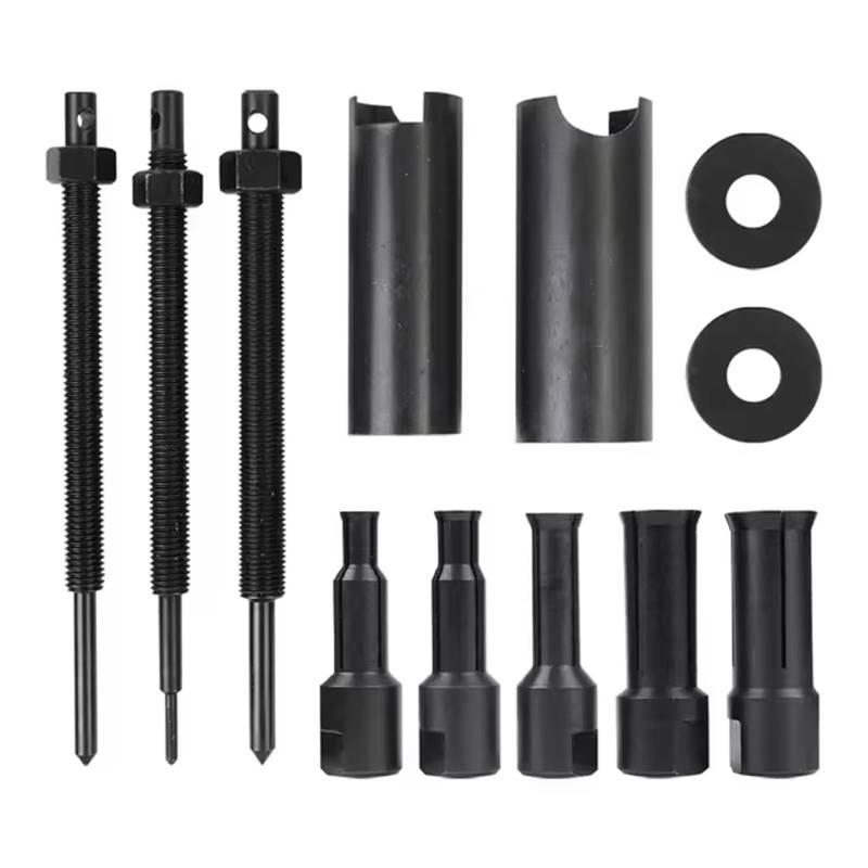 omiinitio 12 Pcs Innenlager Abzieher Set Kohlenstoffstahl Motorradlagerentfernungswerkzeug Upgrades Für Einfache Wartung von omiinitio