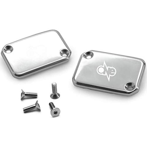 Abdeckung Hauptzylinder ONE Aluminium poliert für Motorroller YAMAHA 50 Aerox NEU von one