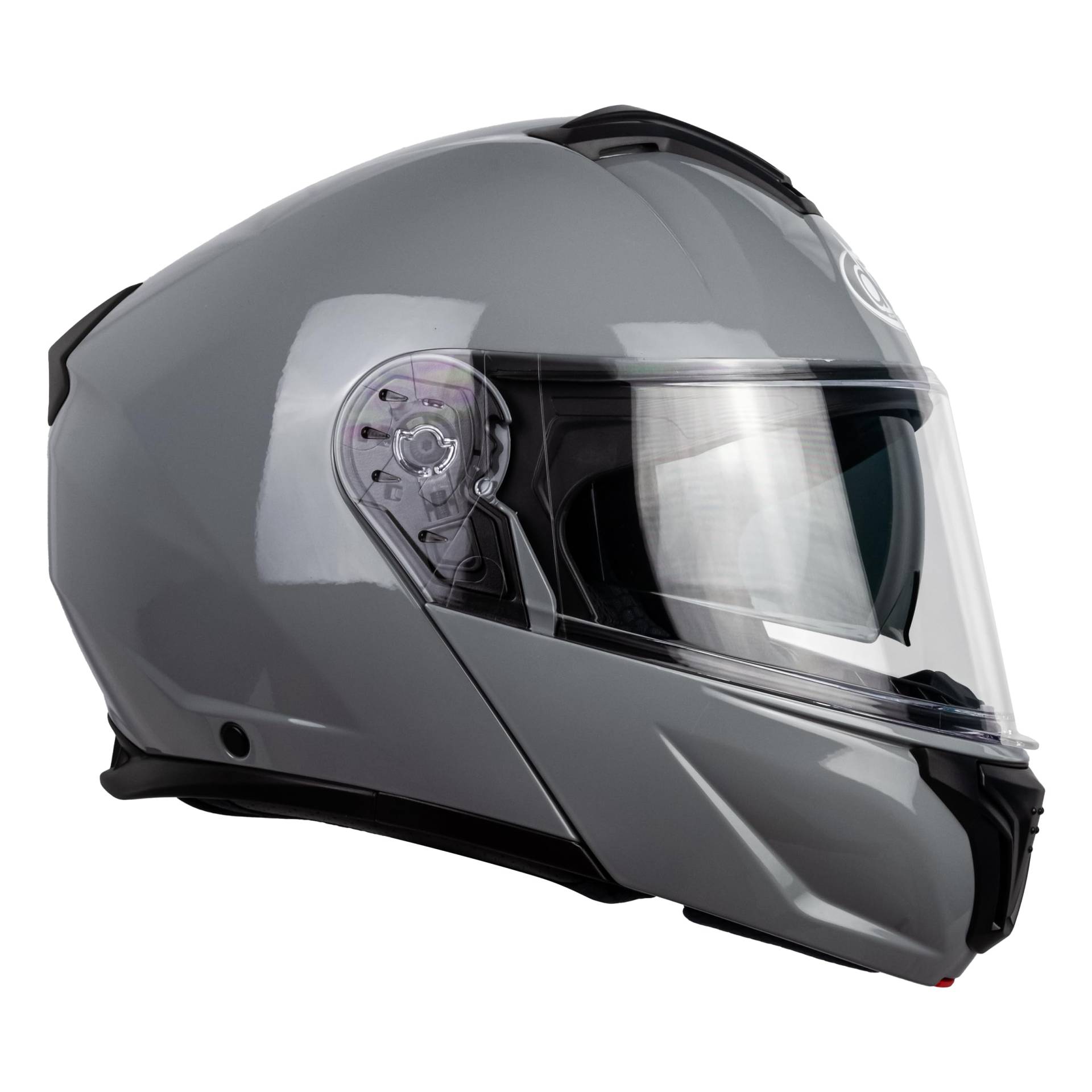 one by Camamoto | Urban Scooter- und Motorradhelm, Nardo Grey, Doppelvisier, herausnehmbare Innenausstattung, ECE R22-06-Zulassung, Größe L (59 cm) von one