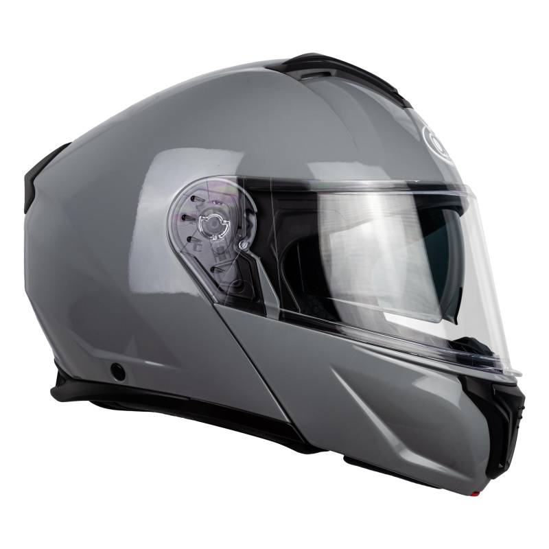 one by Camamoto | Urban Scooter- und Motorradhelm, Nardo Grey, Doppelvisier, herausnehmbare Innenausstattung, ECE R22-06-Zulassung, Größe S (55-56 cm) von one