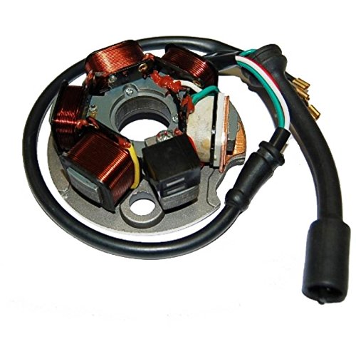 one 77199500 Stator mit 6-poligem Magnetschwungrad, kompatibel mit Vespa PK 50 FL2 HP/Ape P50/Ape 50 Mix von one