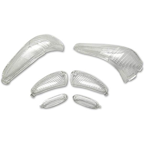 one by Camamoto cod 77206339 glaslinsen-kit für transparente Blinker vorne und hinten, kompatibel mit Gilera Runner fx/fxr/vx/VXR / 50-125-180-200 von 1997 bis 2002 von one