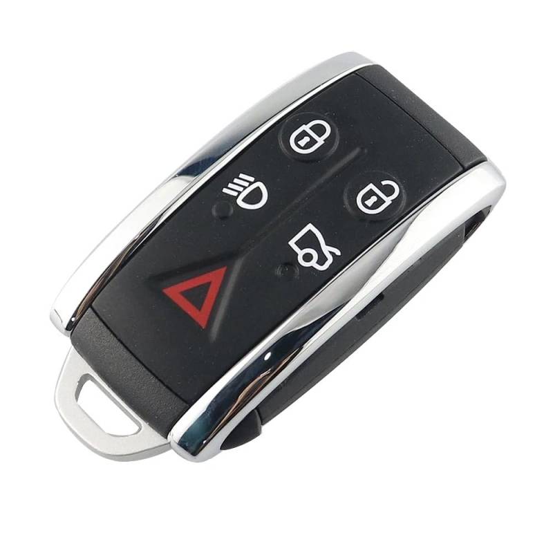 5 Knopf autoschlüssel gehäuse funkschlüssel schlüssel Punto Taste Smart Remote Key Shell Case Fob für Jaguar XF XK XKR X-Type S-Type 2007 2008 2009 2010 2012 von onetop1