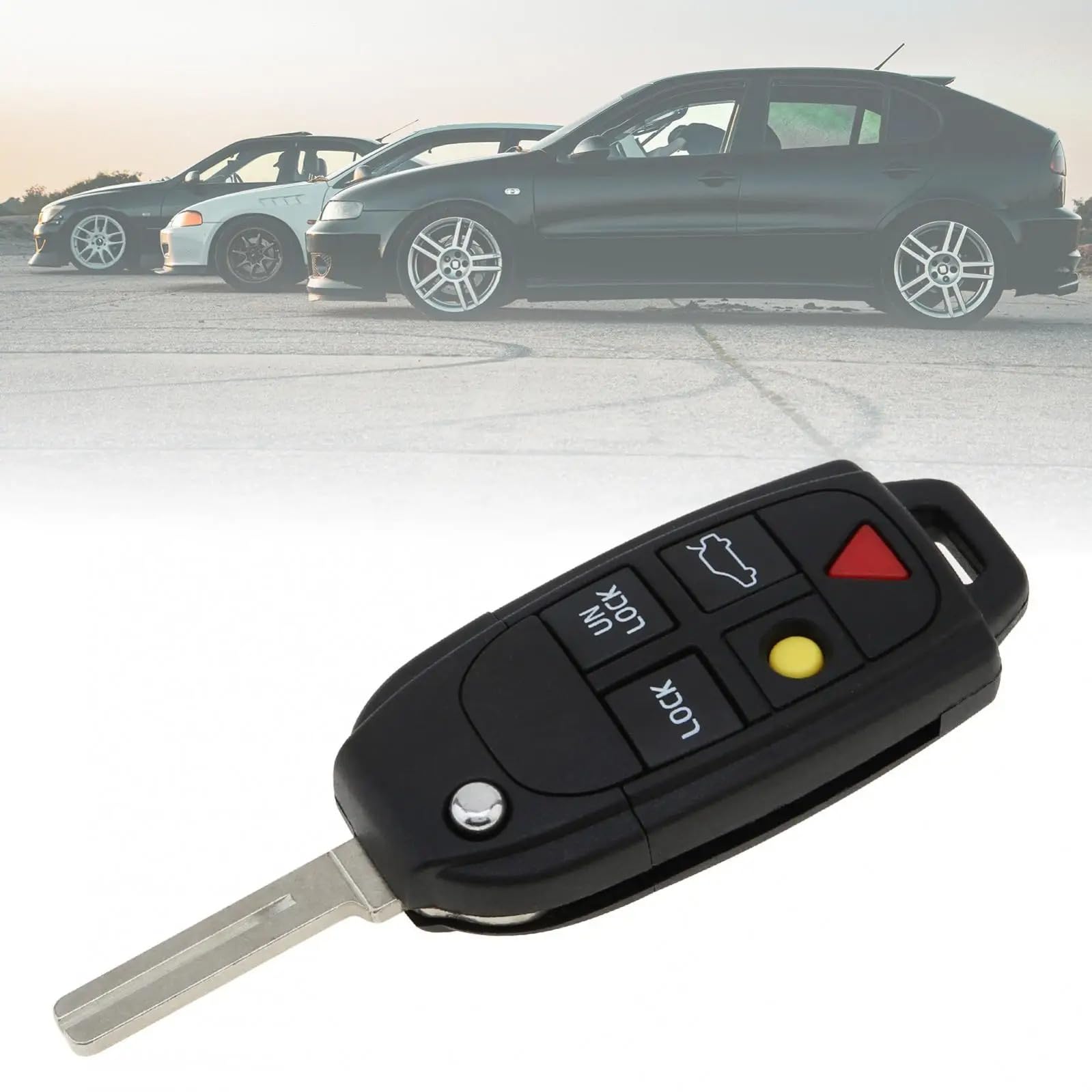 5 Knopf autoschlüssel gehäuse funkschlüssel schlüssel Punto Taste Smart Remote Key Shell Case Fob für Volvo S60 S80 V70 XC90 von onetop1