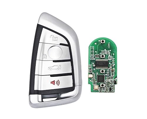 Auto Fernbedienung Smart Key Case für BMW Messer Karte BMW X5 X6 F15 X6 F16 G30 7 Serie G11 X1 F48 F39 Fob 4 Tasten (868Mhz) von onetop1