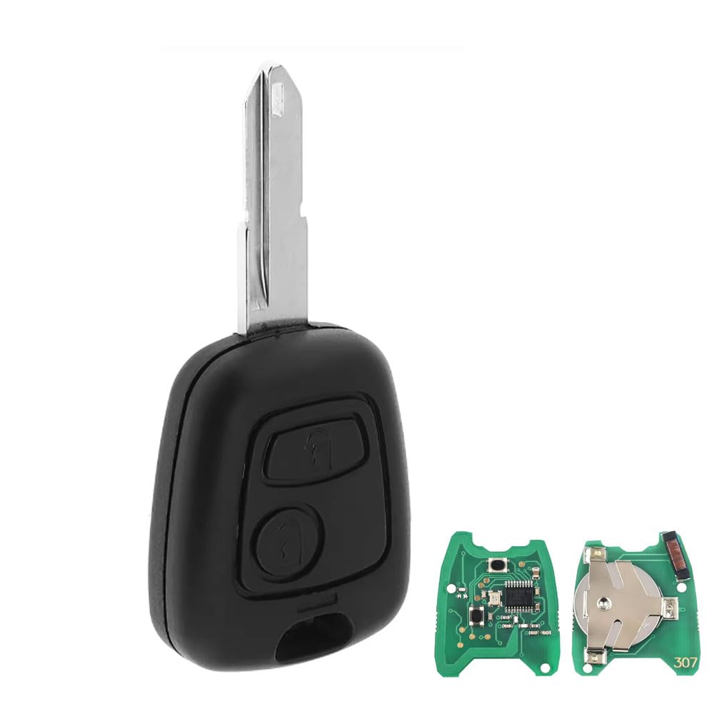 Chiave Auto a distanza 433mhz ID46 per Peugeot 106 107 206 306 307 207 407 Partner Per Citroen C1 C2 C3 C4 Saxo Picasso (for Peugeot) von onetop1