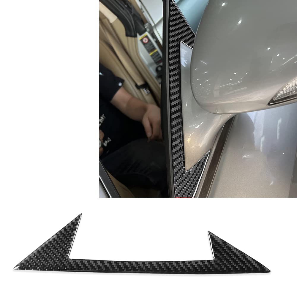 ontto Autozubehör Rückspiegel A-Säule Aufkleber Fit für Mercedes-Benz CLS C219 2004-2009 Schwarz von ontto