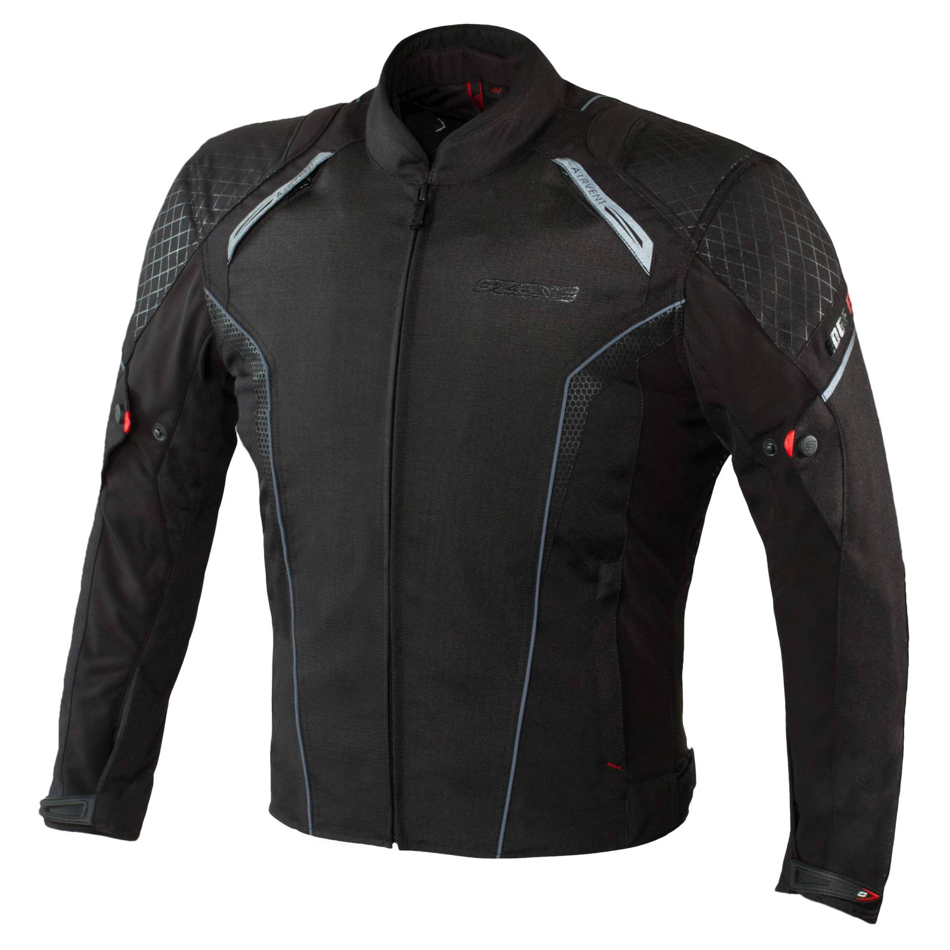 TEXTILE JACKET OZONE EDGE EVO BLACK L von OZONE MOTO