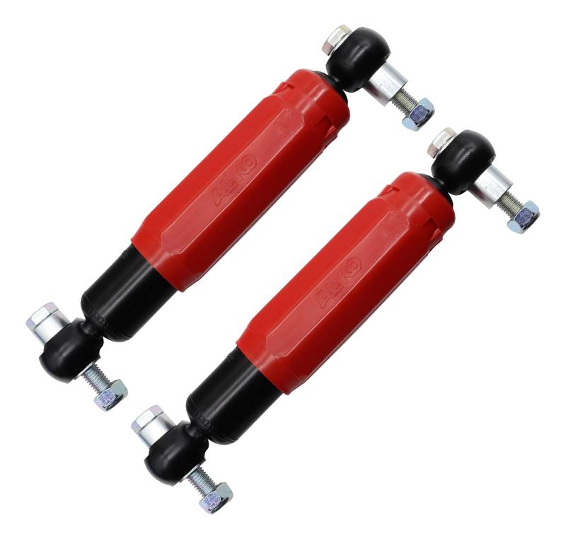 2x Alko Octagon Plus Radstoßdämpfer rot 2000/3500 kg 2 Stück Set Anhänger Achse 244086 244.086 von trailer parts4u