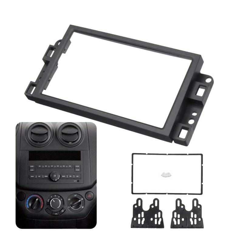 pQirnvIL 2Din Auto Radio Stirnband CD DVD Audio Dashboard Panel Rahmen für Captiva / / Gentra/Aveo von pQirnvIL