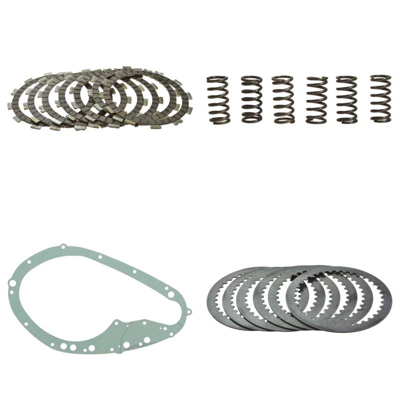 Kupplung Lamellen Federn Dichtung Stahlscheiben GSX 400 E Baujahr 1980-1987 von pamoto