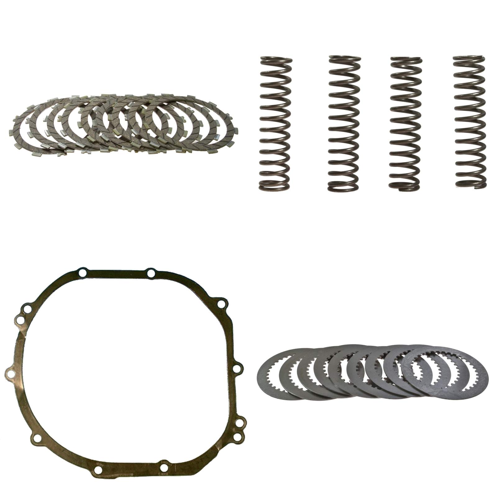 Kupplung Lamellen Federn Dichtung Stahlscheiben ZX-6R 600 F Ninja Baujahr 1995-1997 von pamoto