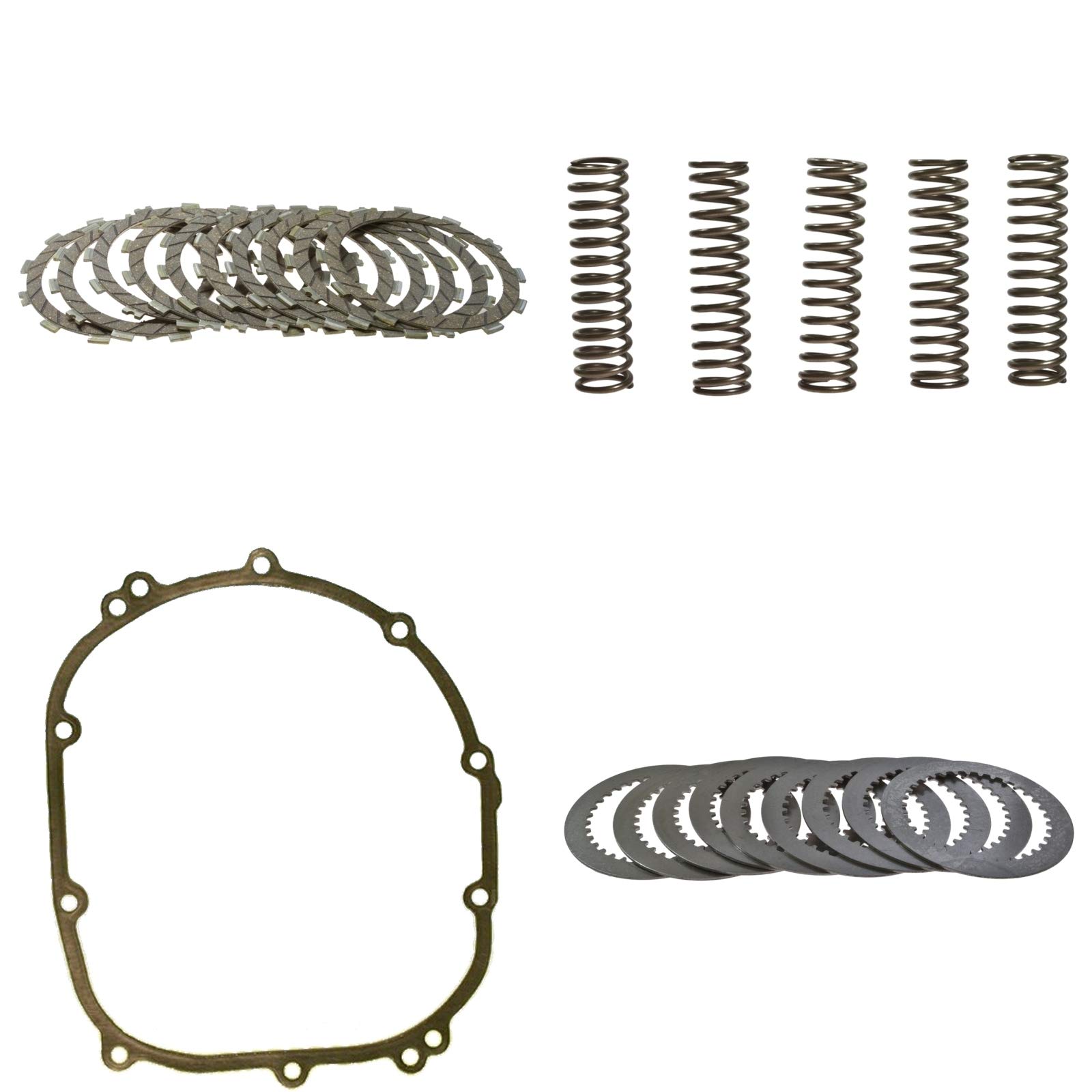 Kupplung Lamellen Federn Dichtung Stahlscheiben ZX-9R 900 F Ninja Baujahr 2002-2003 von pamoto