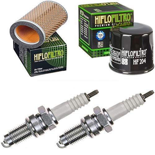 Luftfilter Ölfilter Zündkerzen für Bonneville 865 EFI T100 Baujahr 2008-2015 Servicekit Wartungskit von pamoto