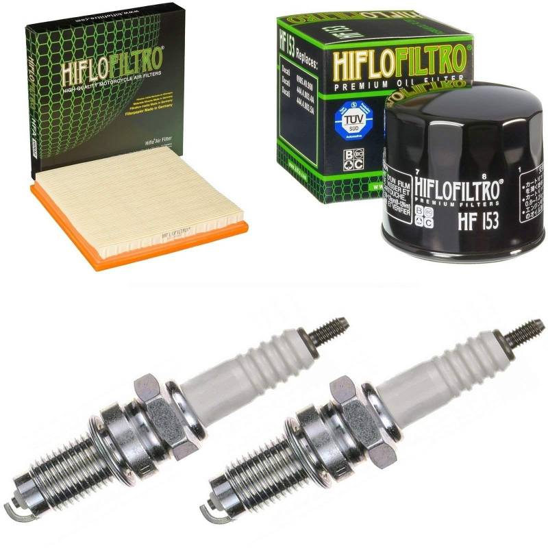 Luftfilter Ölfilter Zündkerzen für Monster 900 Baujahr 1993-1999 Servicekit Wartungskit von pamoto