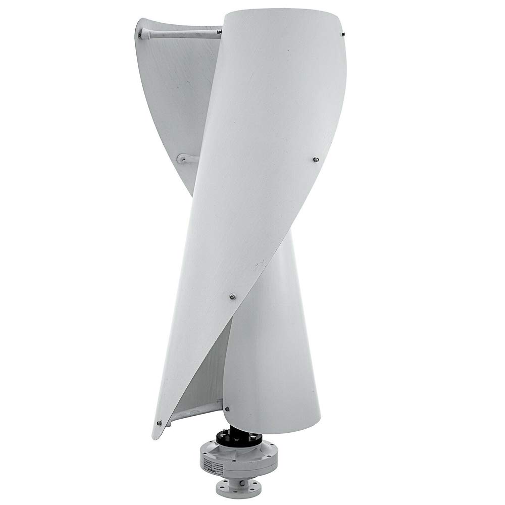 400W Vertical Wind Turbine Generator, Helix Magnetische Levitationsachse Vertikale Windturbine mit Controller MPPT 12V, Niedrige Vibration, Glasfaserblätter von panfudongk