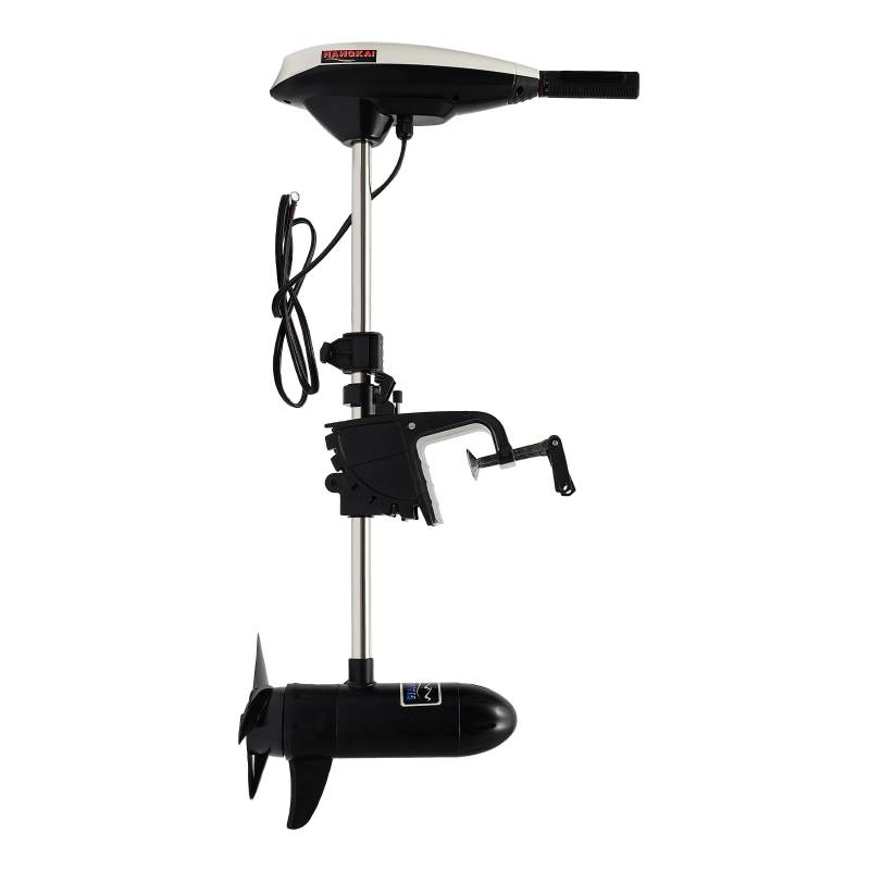 Elektro Aussenborder Außenborder Außenbordmotor Trolling Motor Elektromotor Boot für Belly Boot Angelboot Schlauchboot Angeln Mühelose Power für Angler und Freizeitkapitäne (12V660W) von panfudongk