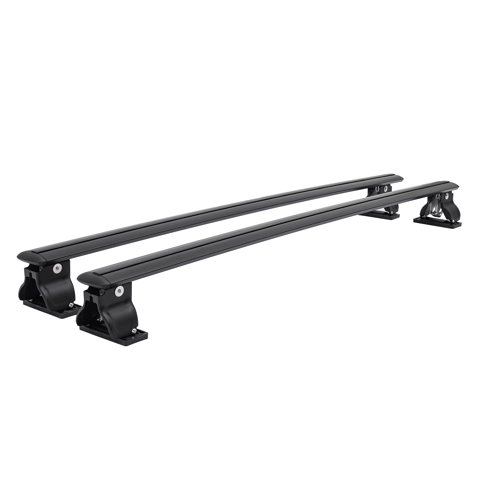 Universal Auto Dachständer Roof Rack Auto abschließbare Querträger Aluminium Gepäckträger für Auto 130 cm mit hoher Traglast 75 kg für Universal Modelle geeignet zum Transport von panfudongk