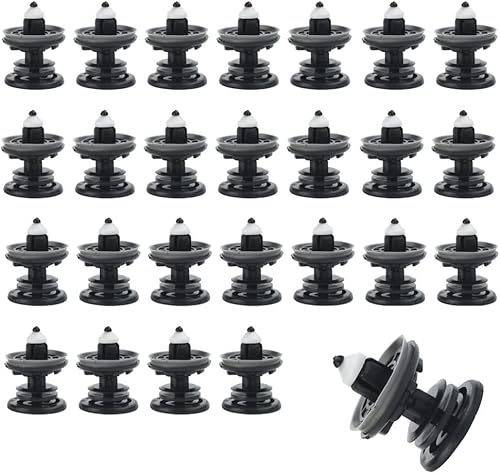 parallelower 30 Stücke Befestigungsclips Auto Türverkleidung Befestigung Clips Universal Auto Befestigung Türverkleidung Clips für T5 Golf 5 6 7 A4 A5 A6 von parallelower