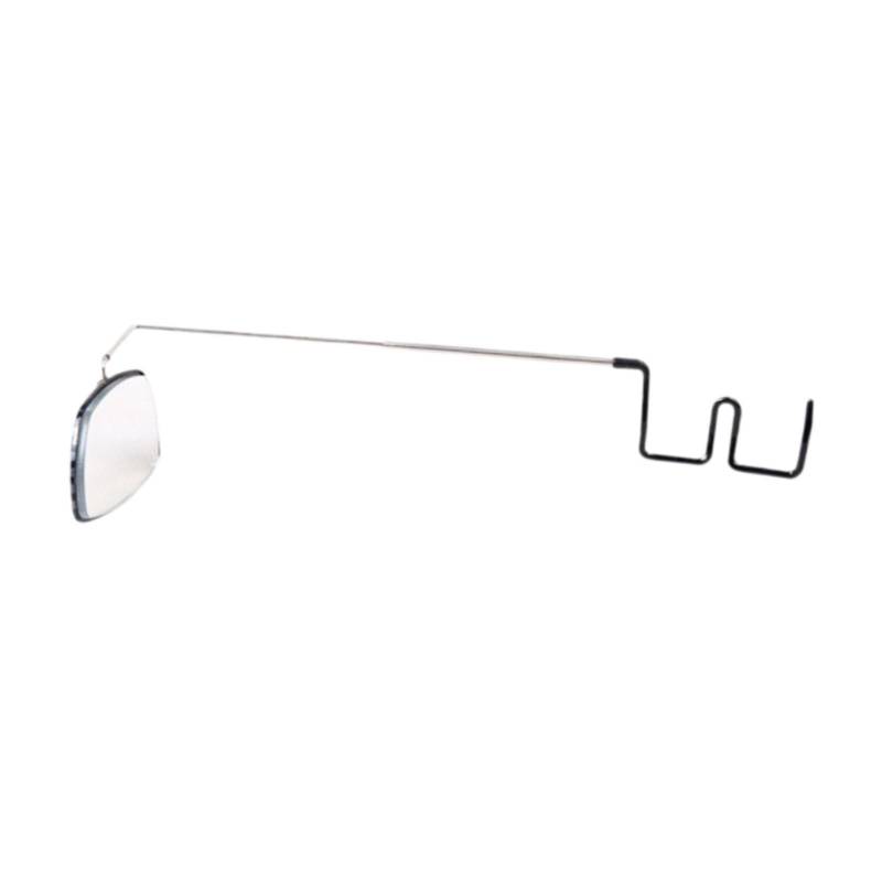 perfk Fahrradspiegel Radfahren Rückspiegel Spiegel Weitwinkel Helm Sport Aluminiumlegierung Clear View Heckansicht Outdoor Brille Spiegel von perfk