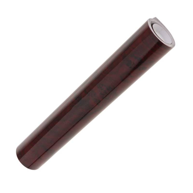 perfk Premium Auto Folie Selbstklebend Dekorfolie Fensteraufkleber PVC Aufkleber für Auto Möbel Küche Küchenschrank Holz, Ca. 30 cm, W1305 von perfk