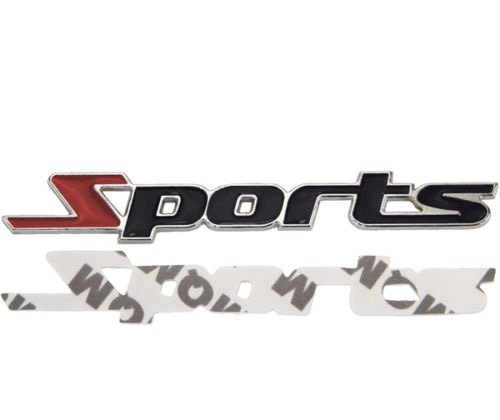 phil trade 3D Metall Chrom Sports Tuning Sport Aufkleber Emblem Logo Schriftzug Neu von phil trade