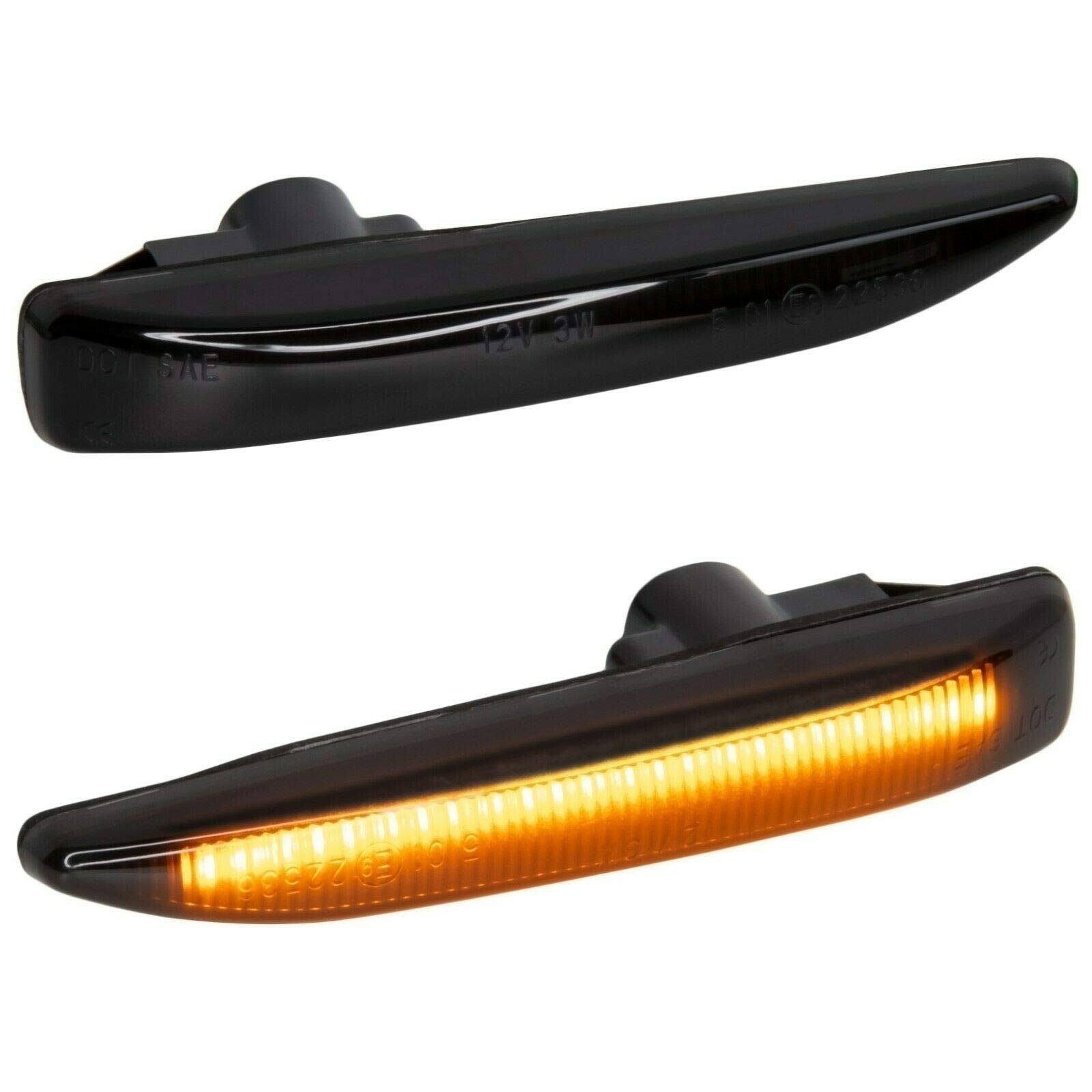 phil trade LED SEITENBLINKER schwarz kompatibel für 7er E65 E66 | BJ 2001-2008 [7138-1] von phil trade