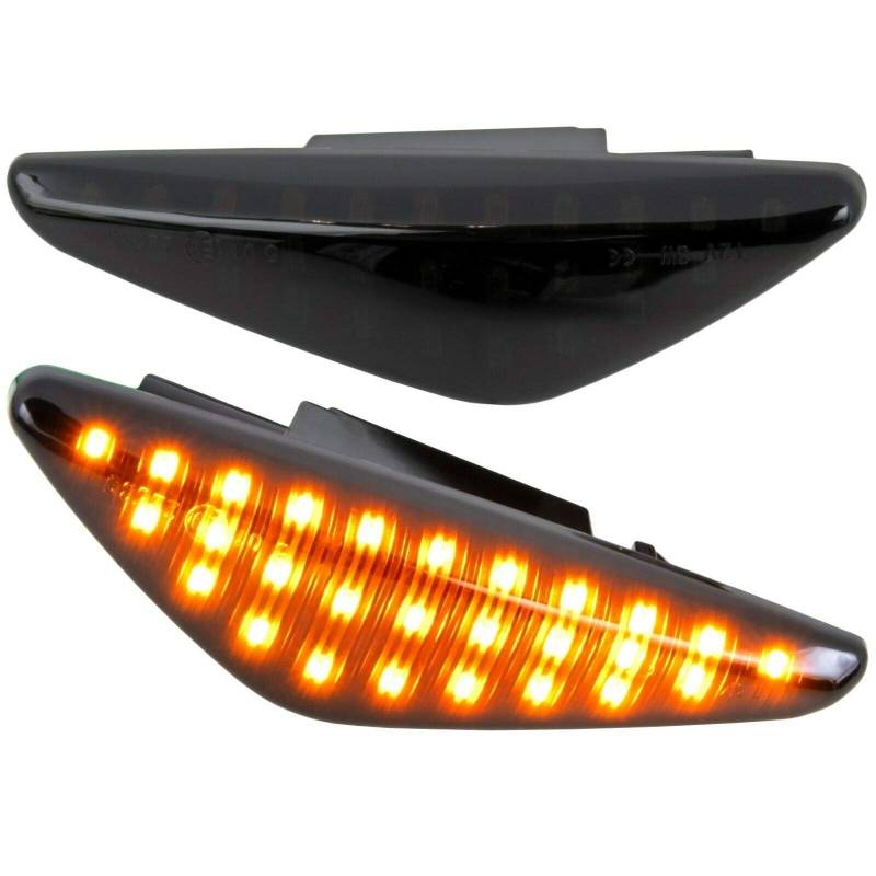 phil trade LED SEITENBLINKER schwarz kompatibel für X3 F25 | X5 E70 | X6 E71, E72 [7137-1-B] von phil trade