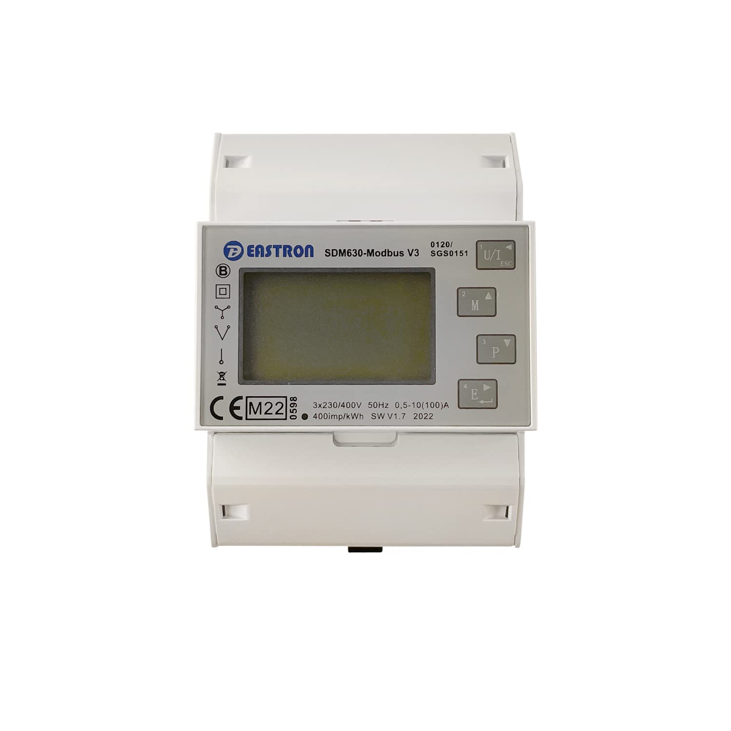 plenti SOLAR 3 Phasen Modbus V3 / MID Energiemessgerät LCD Drehstromzähler von plenti SOLAR