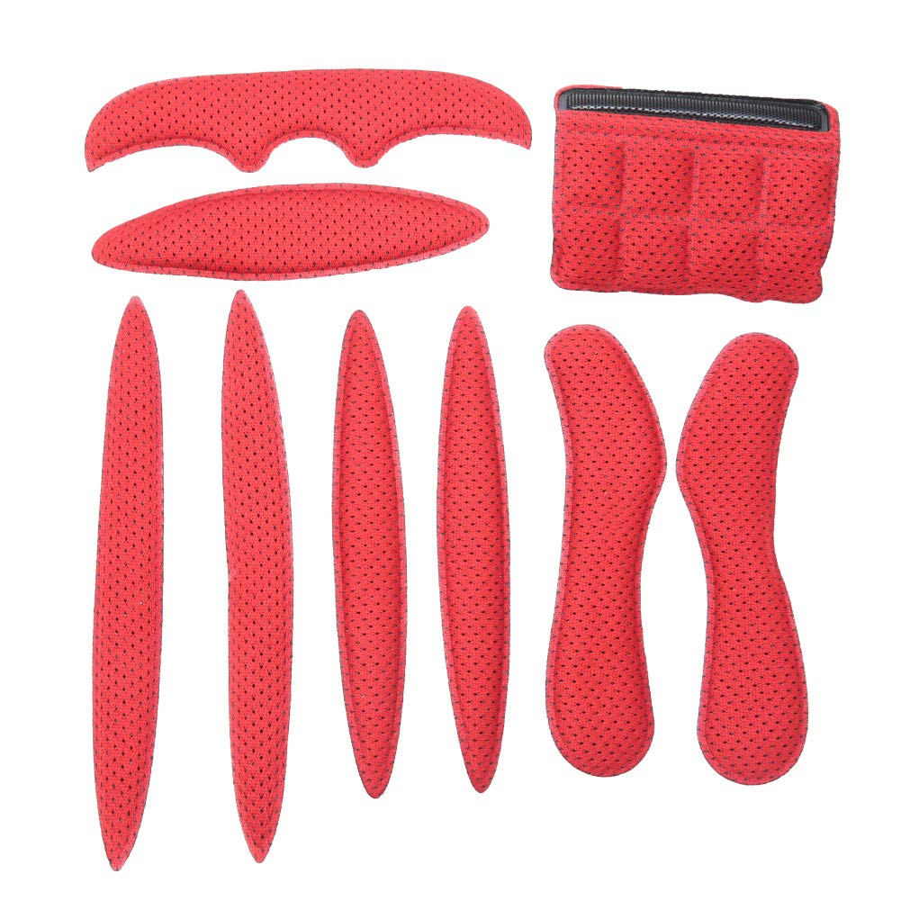 Universal Helm Foam Pads Set, Anti -Kollision -Schwamm Ersatzpolsterkit für Helme (Beschichtung) von plplaaoo