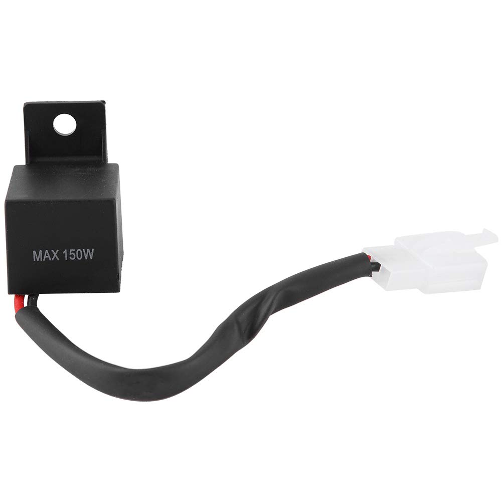 plplaaoo LED-Blinkrelais 2-polig, LED-Blinkerrelais, Blinkerrelais für LED-Blinkrelais für LED-Blinker, Motorrad, LED-Blinkrelais, Fix für Blinker, schnelles Hyperblitzen, LF1-S von plplaaoo