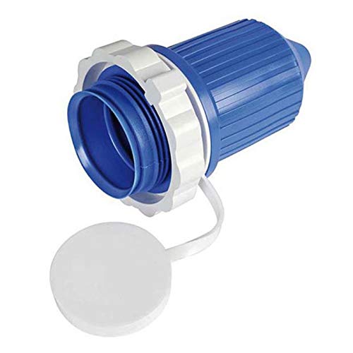 polyform 14.333.00 Serie Steckdosen mit Stecker, Wasserdicht 30 A, Blau von polyform