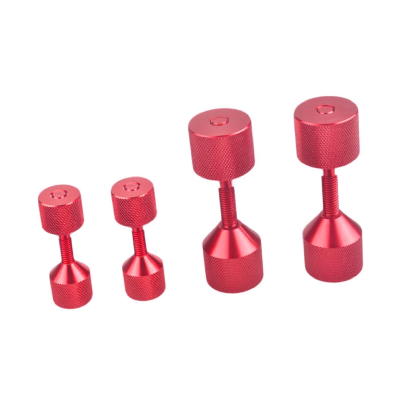 predolo 4-teiliges Set für Flanschausrichtung, Aluminium Positionierungswerkzeug, Rot von predolo