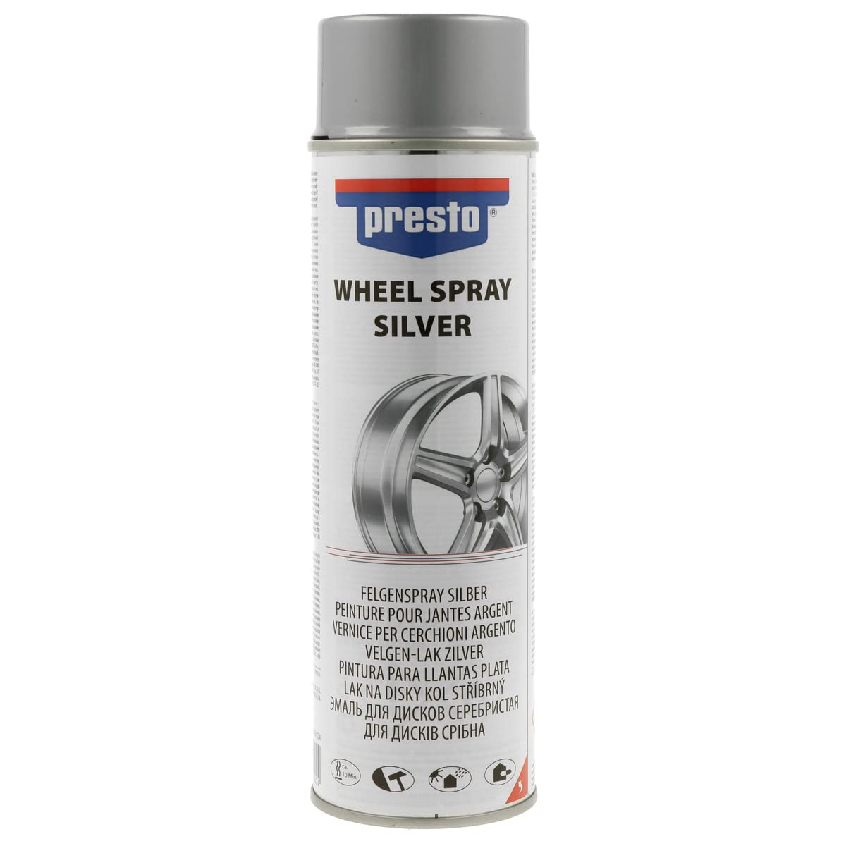 presto 428924 Universal Felgenspray silber 500 ml von Presto