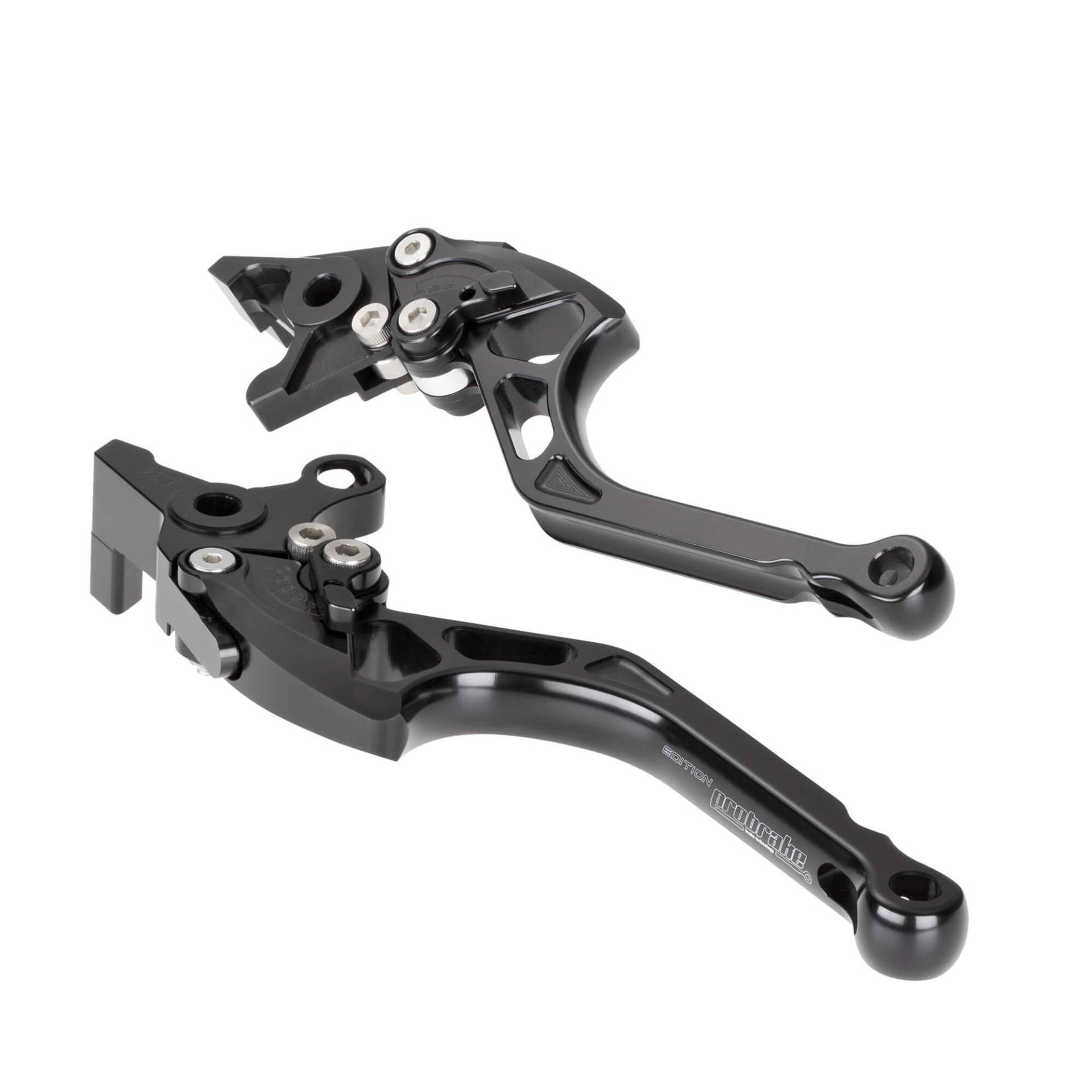 Bremshebel Kupplungshebel Set Edition Schwarz für KTM 640 Supermoto LC4 SM (04-06) 4T-EGS von probrake