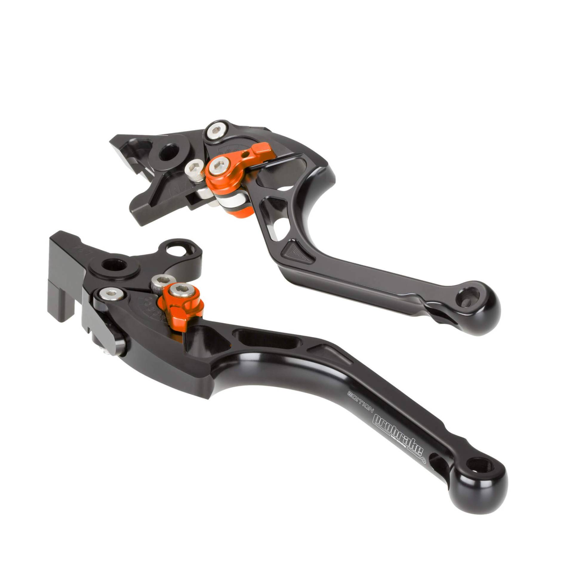 Bremshebel Kupplungshebel Set Edition Orange für Honda CBR 650 R (19-) RH01 von probrake