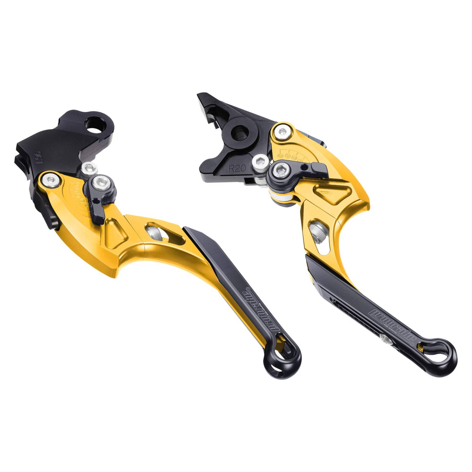 Bremshebel Kupplungshebel Set TECTOR Gold für Honda CB 1000 R (11-16) SC60 von probrake