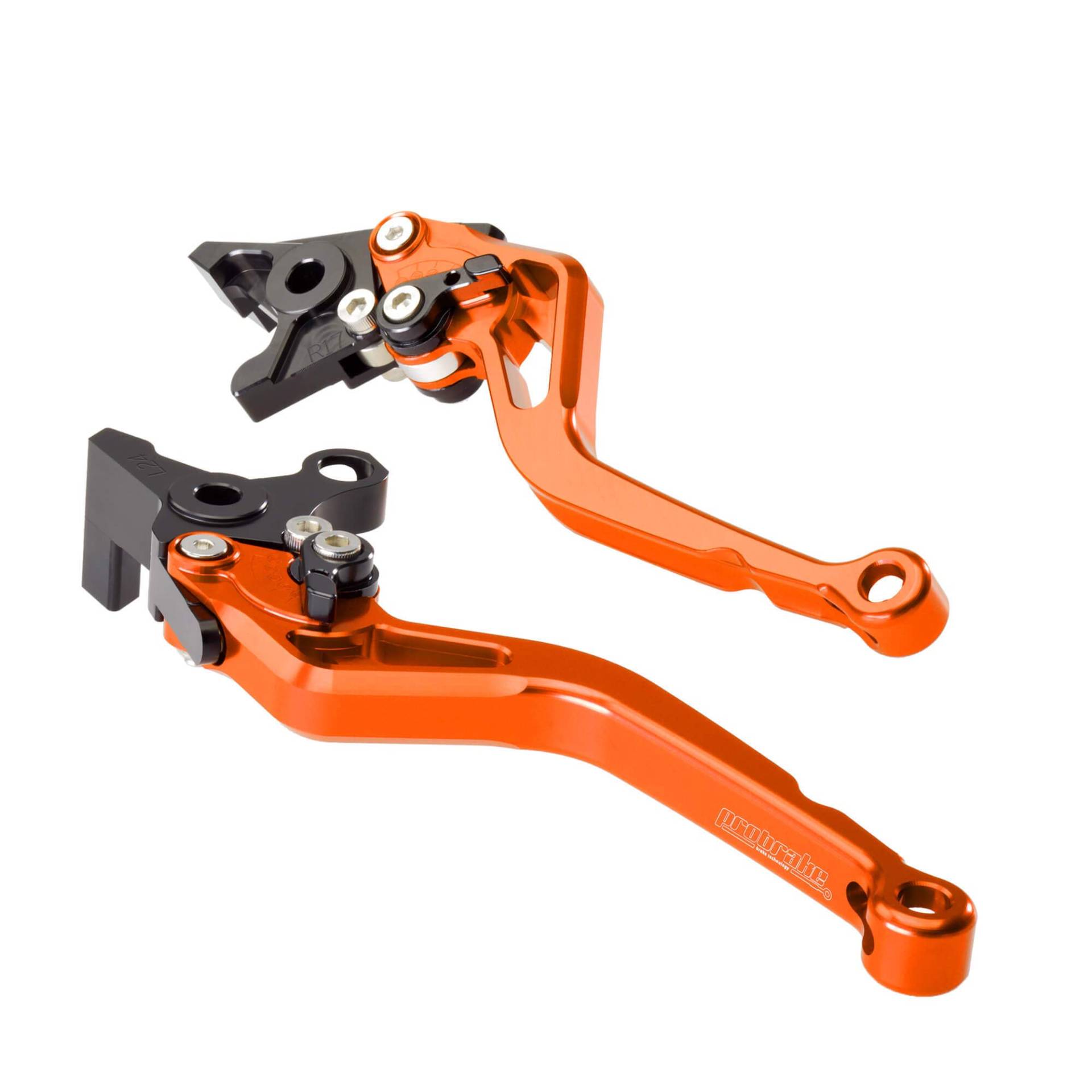 probrake MIDI orange Brems Kupplungshebel für Suzuki GS 500 (GM51B) 89-93 von probrake