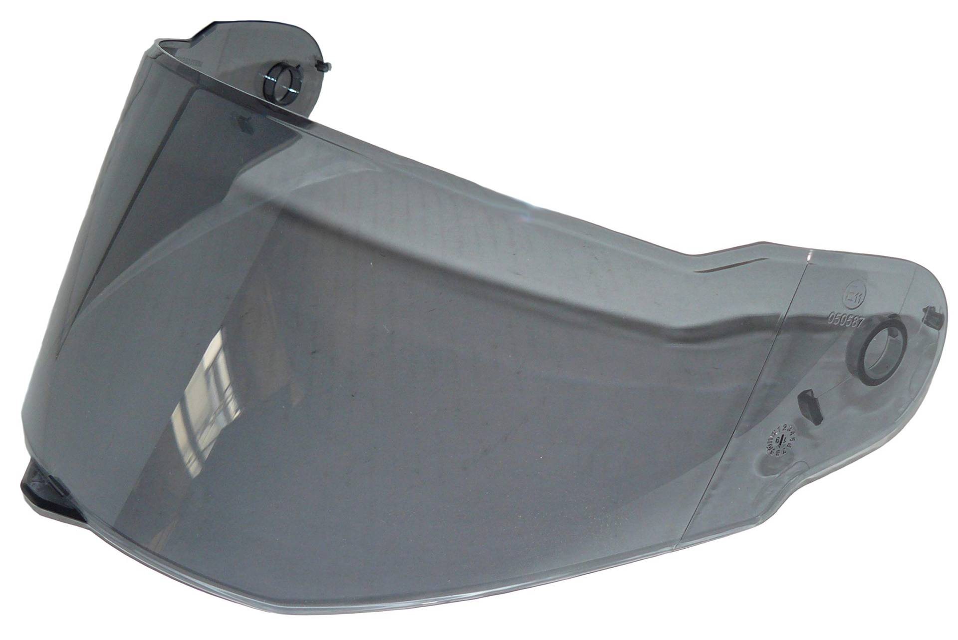 Protectwear Visier (Ersatzvisier) getönt/grau für Motorradintegralhelm Integralhelm mit Sonnenblende und Visier FS-818-SW von Protectwear