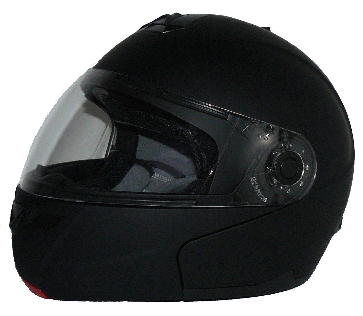 Klapphelm H910 matt-schwarz mit integrierter Sonnenblende - XL von protectWEAR