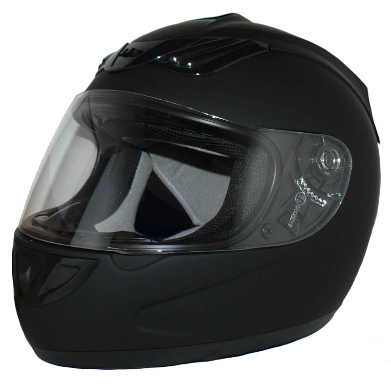 Protectwear H-510-ES-M Motorradhelm, Größe M, Matt-Schwarz von protectWEAR