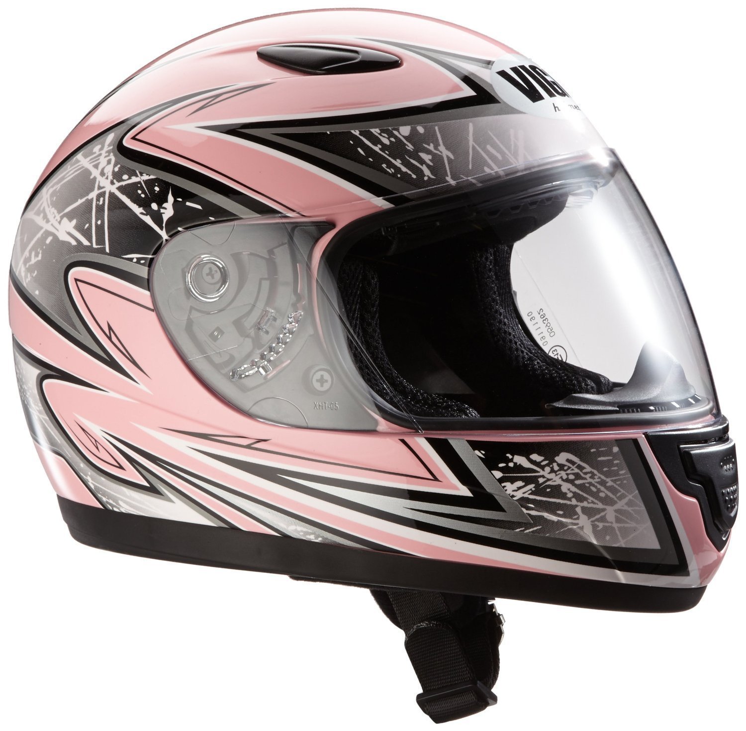 protectWEAR Kinder Motorradhelm pink HL808 - S von protectWEAR