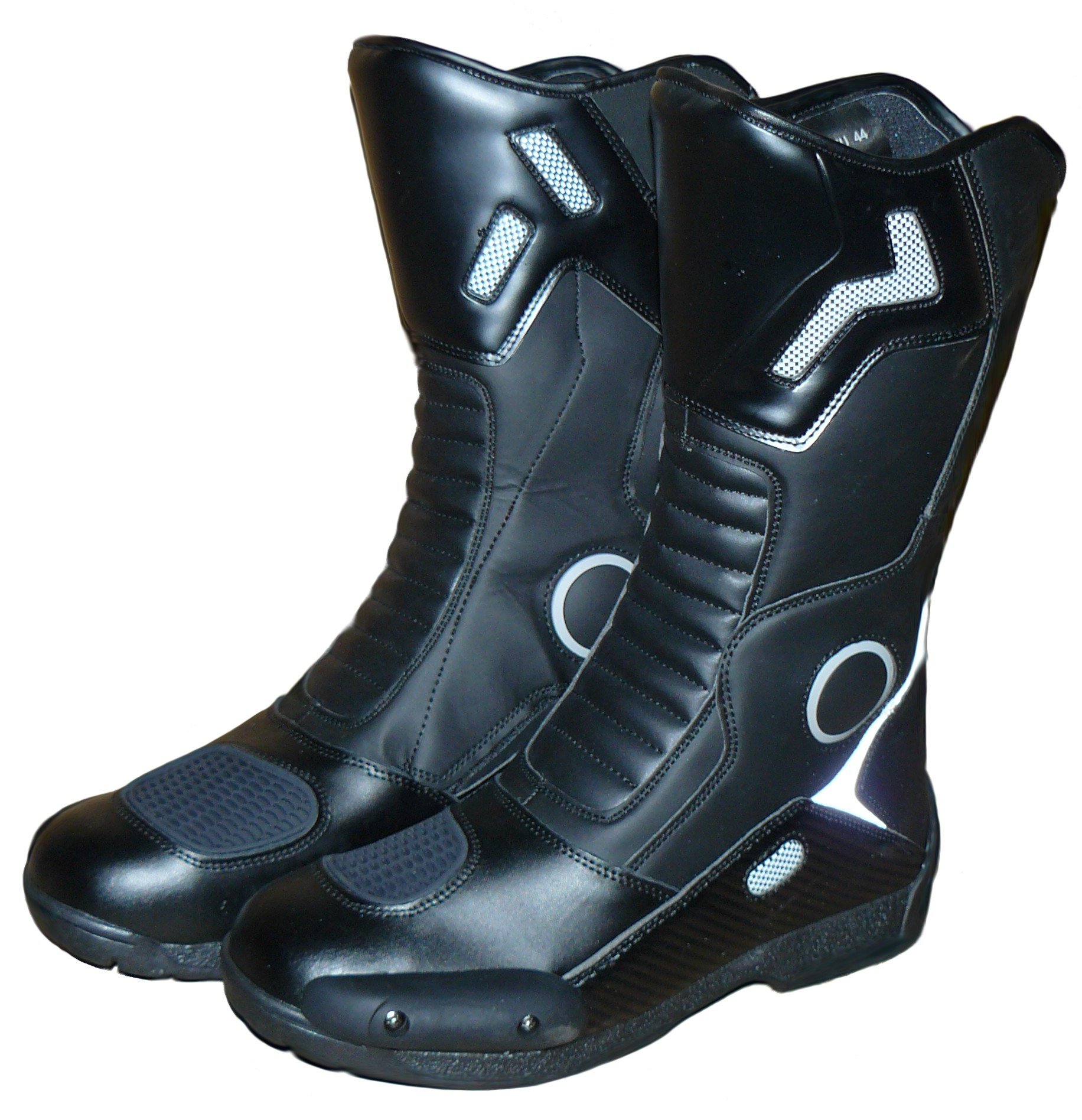 Protectwear Tourenstiefel SB-11026 aus schwarzem Leder u.a. zum Motorradfahren geeignet Größe 43 von protectWEAR