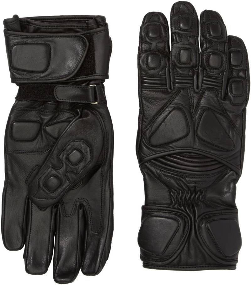 Protectwear WSG-103-SW-XXL Motorradhandschuh aus Leder, Größe XXL, Schwarz von protectWEAR