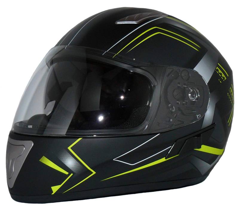 Integralhelm mit Sonnenblende H520-Arrow-GB - XL von protectWEAR