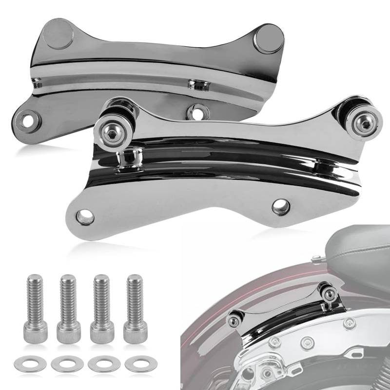 PSLER Motorrad-4-Punkt-Docking-Hardware-Kit passend für Street Glide Electra Glide Road King Road Glide Touring 2014–2022, Chrom von psler