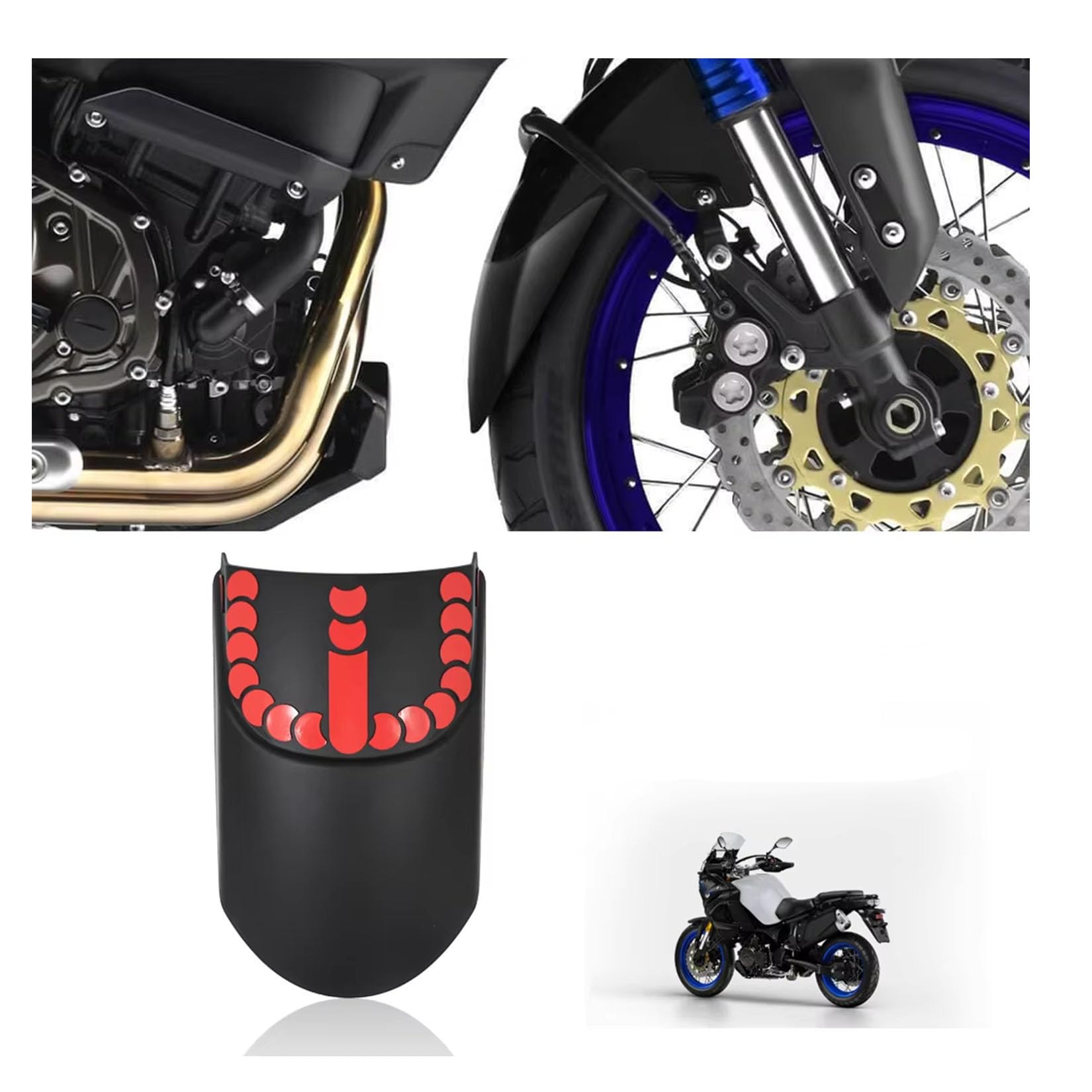 PSLER Motorradzubehör Griff Crash Bar Protektoren Kit für Tenere 700 XT700Z XTZ700 2019-2024 von psler