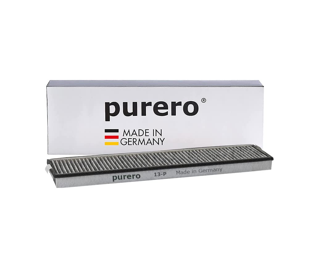 purero® Aktivkohlefilter - Ersatzfilter passend für Miele DKF 13-P, Nachfolgemodell zu DKF 13-1 - Optimale Geruchsabscheidung - Made in Germany von purero