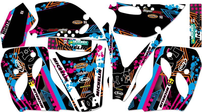 LC4 ab 1994-1998 LC4 EGS SC 400 | LC4 Duke SX SC EGS 620 |DEKOR Decals Aufkleber Graphics von race-styles