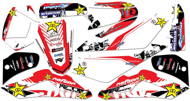 race-styles Aufkleber kompatibel mit Husqvarna SM 125 2006-2010 Dekor | Decals Aufkleber Graphics von race-styles